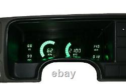 1995-1999 Chevy Truck Digital Dash Panel Cluster Gauges BLUE LEDs