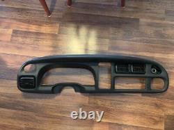 1998-2001 Dodge Ram Pickup Truck Dash Radio Stereo Speedometer Cluster Bezel