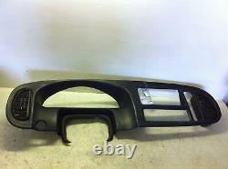 1999 Dodge Van 1500 Dash Speedometer Instrument Cluster Bezel Trim Panel Black