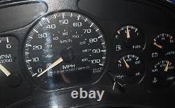 2000-2002 Chevy GMC Truck Speedometer Gauge Cluster OEM With90 Day Warranty 4 Spd