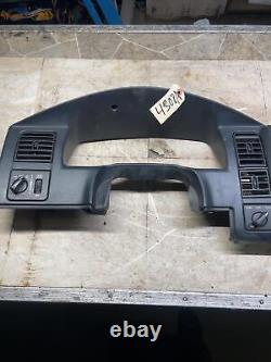 2001-04 DODGE DAKOTA DRIVER DASH INSTRUMENT CLUSTER BEZEL With VENTS OEM