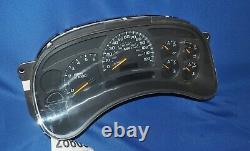 2003-2005 Chevy GMC Pickup & Truck Dash Gauge Cluster Speedometer AT 4 Speed OEM