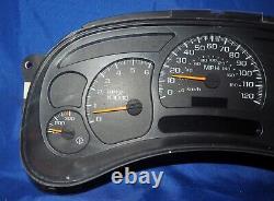2003-2005 Chevy GMC Truck Speedometer Gauge Cluster WithTrans Temp OEM withWarranty