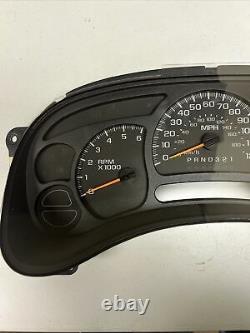 2003-2007 Chevy Silverado Gmc Sierra Instrument Cluster See Description