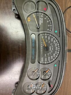 2003-2007 Chevy Silverado Gmc Sierra Instrument Cluster See Description