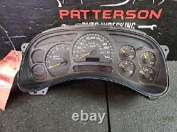 2005 Chevy Silverado 1500 Speedometer Instrument Dash Gauge Cluster 192984 Miles