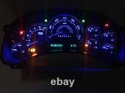 2006 Escalade Speedometer Instrument Gauge Cluster BLUE LED REBUILT