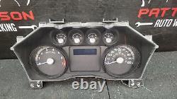 2013 F350 6.2 Speedometer Instrument Dash Gauge Cluster 207555 Miles Dc3t10849af