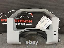 2013 Ford F350 Super Duty Speedometer Instrument Cluster Dash Trim Bezel Gray