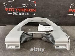 2013 Ford F350 Super Duty Speedometer Instrument Cluster Dash Trim Bezel Gray