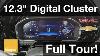 2024 Gm Silverado Sierra Hd Digital Gauge Cluster Full Tour