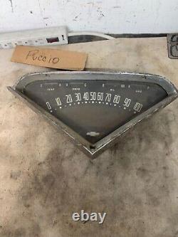 55 56 57 58 59 Chevy Truck Panel Speedometer Gauge Cluster Dash Assembly