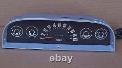 60 61 62 63 Chevy Truck Dash Cluster Warning Idiot Light Restored 1960 1963 1961