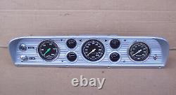 67 72 Ford F100 F250 Truck Custom Dash Cluster Round Gauges Tach 68 69 70 71