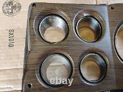 73 74 1973 1974 Chevy GMC pickup truck woodgrain dash gauge cluster bezel trim