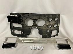 73-74 Chevy Silverado Pickup truck dash bezel gauge cluster cover & Dash Plate