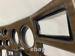 75-80 NEW Woodgrain Chevy GMC pickup truck dash bezel gauge cluster cover