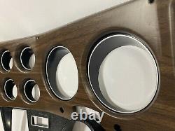 75-80 NEW Woodgrain Chevy GMC pickup truck dash bezel gauge cluster cover