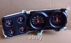 78 81 87 Chevy Truck Blazer Dash Gauge Clock Cluster Restored Manual Only Read