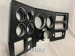 81-83 New Chevy GMC suburban blazer jimmy pickup truck dash cluster bezel BLACK