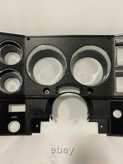 81-83 New Chevy GMC suburban blazer jimmy pickup truck dash cluster bezel BLACK