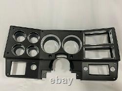 84-87 New Chevy GMC suburban blazer jimmy pickup truck dash cluster bezel BLACK