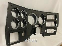 84-87 New Chevy GMC suburban blazer jimmy pickup truck dash cluster bezel BLACK