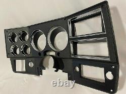 84-87 New Chevy GMC suburban blazer jimmy pickup truck dash cluster bezel BLACK