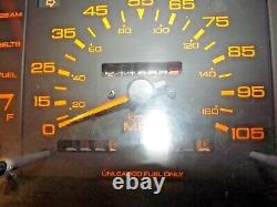 86-89 D21 Rare Nissan Hardbody truck Pathfinder SE dash gauge instrument cluster