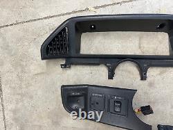 87-91 1987-1991 Ford truck Black dash gauge cluster bezel Set OEM