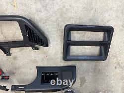 87-91 1987-1991 Ford truck Black dash gauge cluster bezel Set OEM