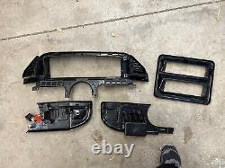 87-91 1987-1991 Ford truck Black dash gauge cluster bezel Set OEM