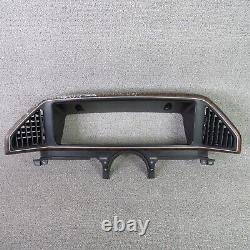 87-91 Ford Truck Wood Grain Instrument Cluster Bezel F150-350 Bronco XLT Lariat