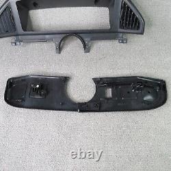 87-91 Ford TruckBlack Instrument Cluster Bezel Set F150-350 Bronco XLT Lariat