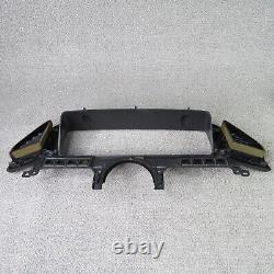 87-91 Ford TruckBlack Instrument Cluster Bezel Set F150-350 Bronco XLT Lariat