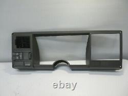 88-94 Chevrolet 2 Door Tahoe GMC C/K 1500 Truck Cluster Dash Radio Bezel Gray