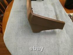 88-94 Chevy GMC Truck 1500 Silverado Tahoe Dash Cluster Bezel Hood Trim TAN OEM