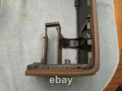 88-94 Chevy GMC Truck 1500 Silverado Tahoe Dash Cluster Bezel Hood Trim TAN OEM