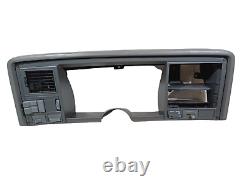 88-94 Chevy Gmc Truck 1500 Silverado Tahoe Dash Radio Bezel Gray Oem Nice Smooth