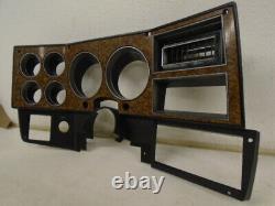 89-91 Chevy/GMC Crew Suburban Blazer Jimmy Gauge Cluster Bezel Dash Cover 73-87