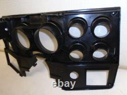 89-91 Chevy/GMC Crew Suburban Blazer Jimmy Gauge Cluster Bezel Dash Cover 73-87