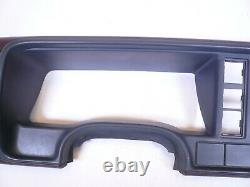 95-98 Gmc Chevy Silverado Suburban Speedo Dash Cluster Surround Trim Bezel Red