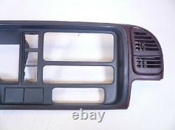 95-98 Gmc Chevy Silverado Suburban Speedo Dash Cluster Surround Trim Bezel Red