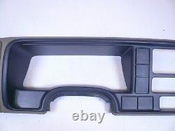 95-98 Gmc Chevy Silverado Suburban Tahoe Dash Cluster Surround Trim Bezel Tan