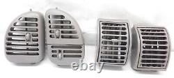 95-98 OEM Silverado Tahoe Yukon Suburban Dashboard INSERT AIR VENT SET OF 4