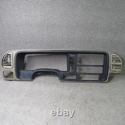 95-98 Silverado Dash Gauge Cluster Bezel Sierra Tahoe Suburban Yukon Tan Beige