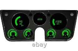 Chevy Truck DASH 1967-1972 PANEL Analog BARGRAPH GREEN Gauges Lifetime Warranty