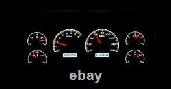 Dakota Digital 88-94 Chevy GMC Pickup Truck Analog Gauge System VHX-88C-PU-K-W