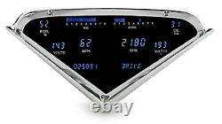 Dakota digital, 1955-59 Dash Chevy Pickup Truck Gauge Cluster VFD3-55C-PU