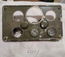 Dash Cluster Instrument Panel for GMC 2 1/2 Ton M211 6x6 Truck G749
